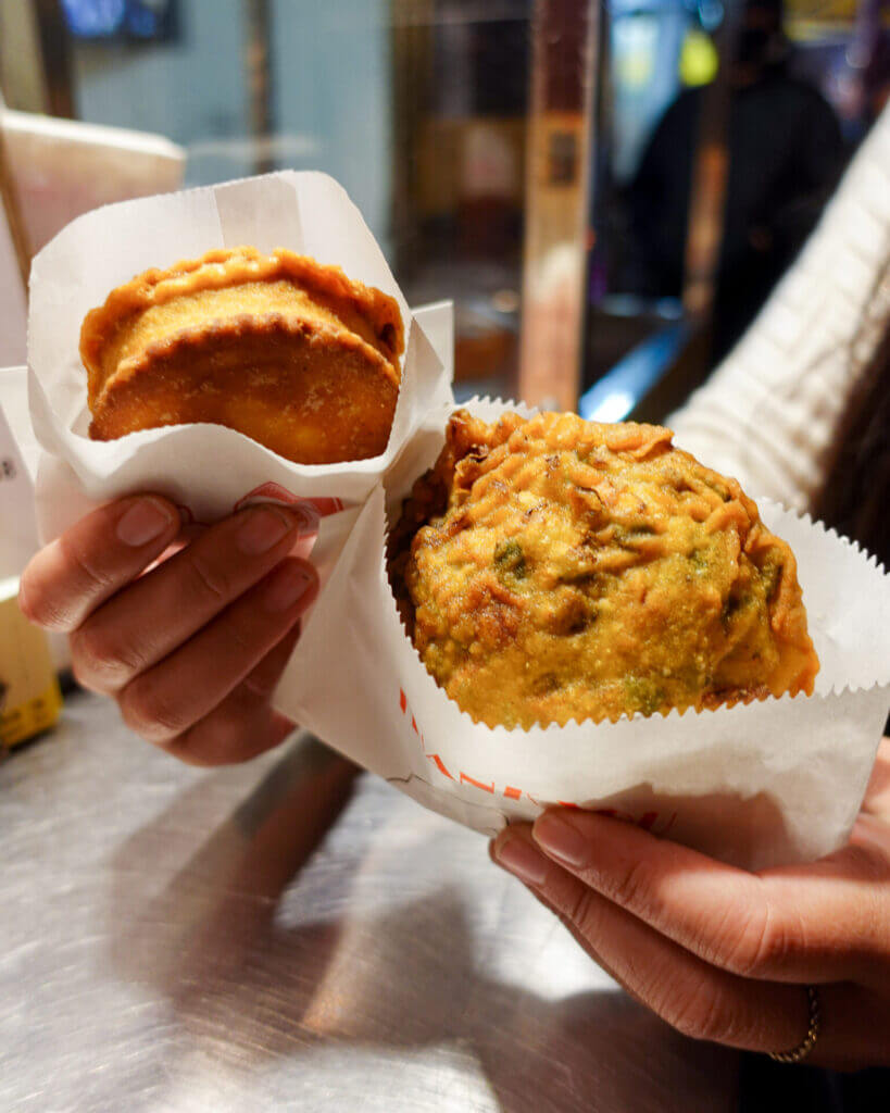 Tainan, Taiwan fried Taro