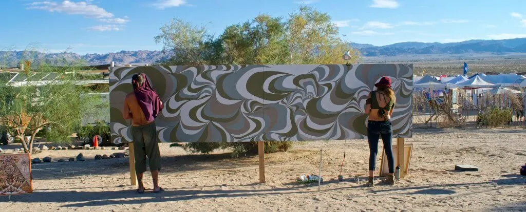 Joshua Tree Music Festival Guide + Review painting artists