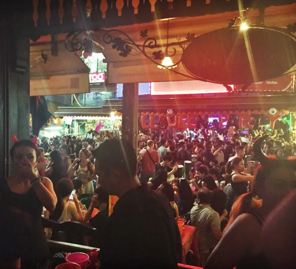 khao san road halloween thailand one night in bangkok