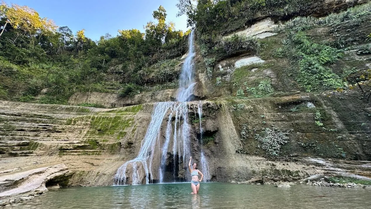 the Can-umantad Falls top hidden gem and things to do on a Bohol Day trip from Panglao