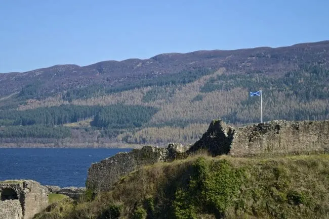scottish highlands UK Scotland Loch Ness Urquhart castle
