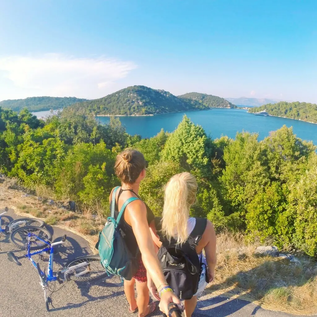 rent a bike in mljet and explore the island and national park 