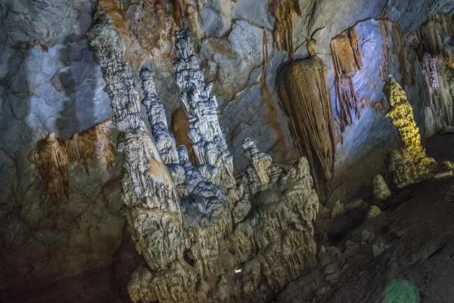Caving in Phone Nha Vietnam Paradise cave