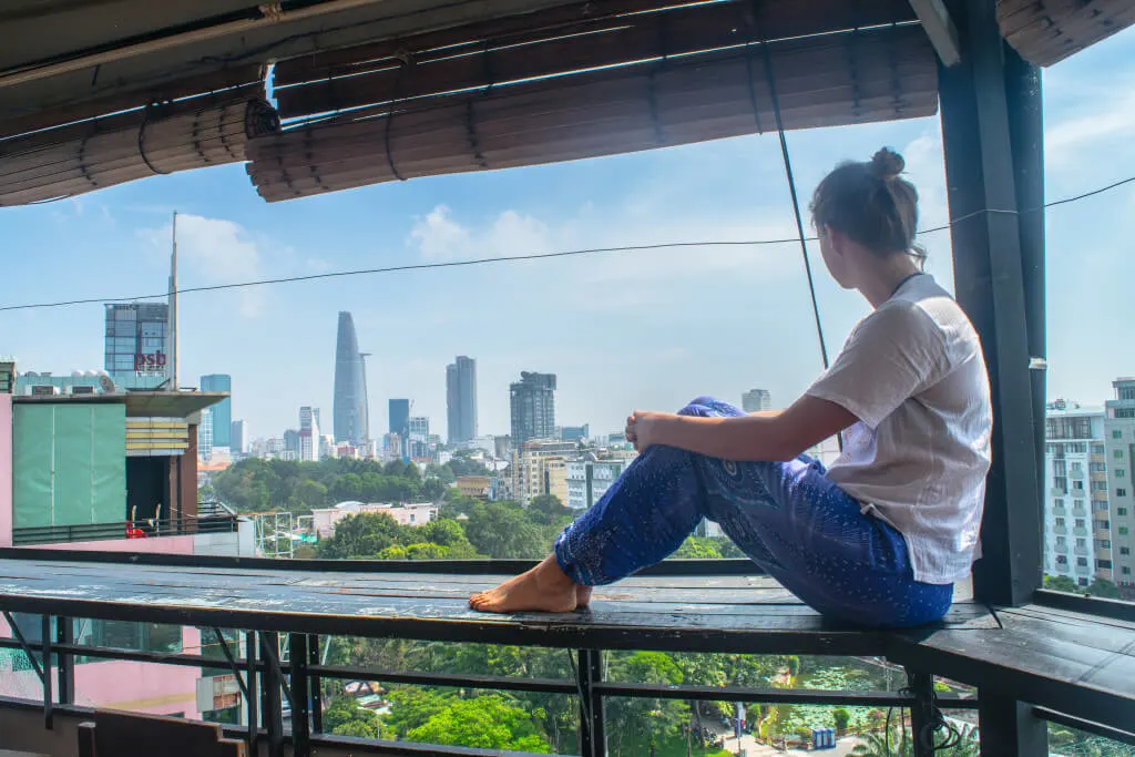 ho chi minh city vietnam hotel view