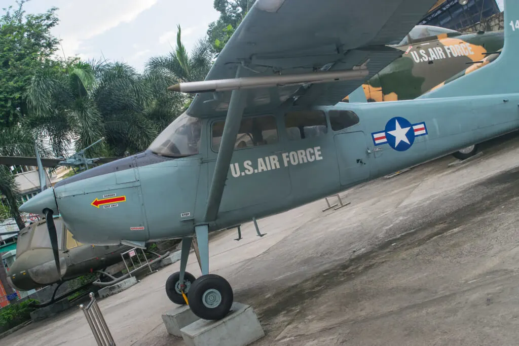 War Remnants Museum plane Ho Chi Minh City