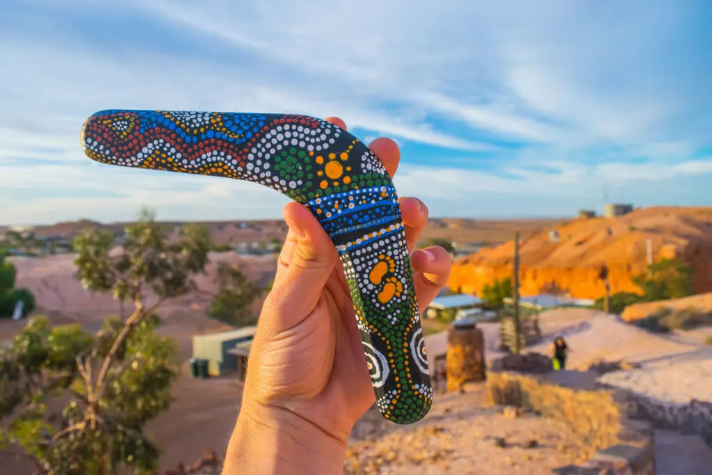 Boomerang Australia Outback Coober Pedy