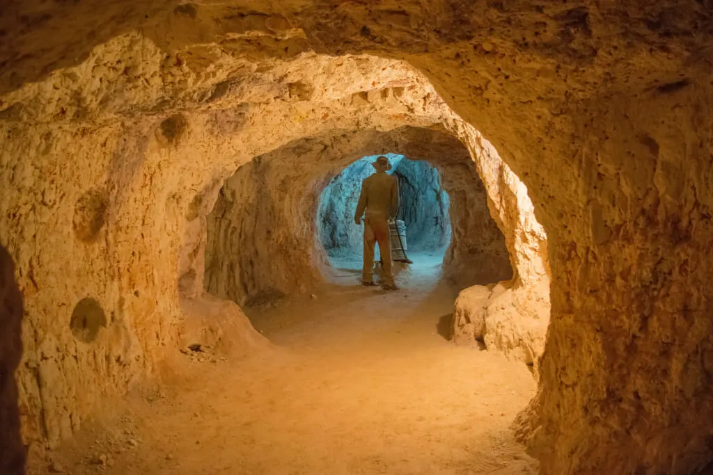 Coober Pedy Opal Mine