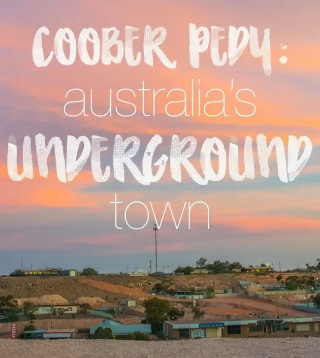 Coober Pedy: Australia's underground opal mining town