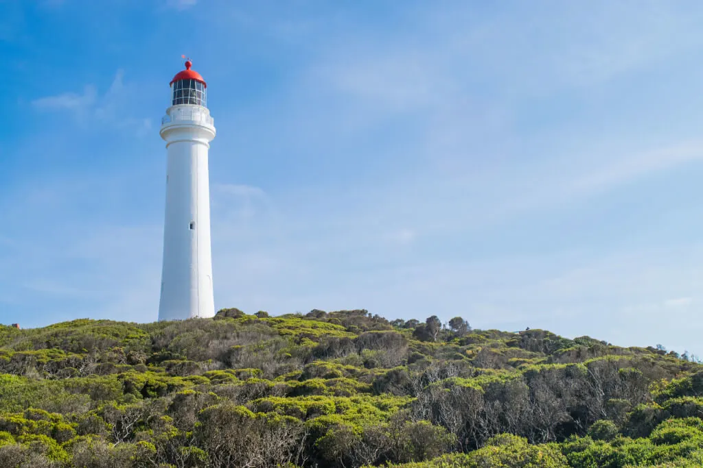 split point lighthouse great ocean road itinerary first stop