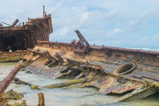  Maheno Shipwreck Frasher Island Day tour K'gari