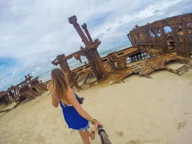Maheno Shipwreck Fraser Island Great Sandy National Park 