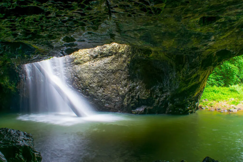 Natural Bridge, Springbrook National Park, South Queenslandb
