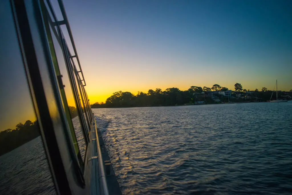 Ferry Sunset Sydney