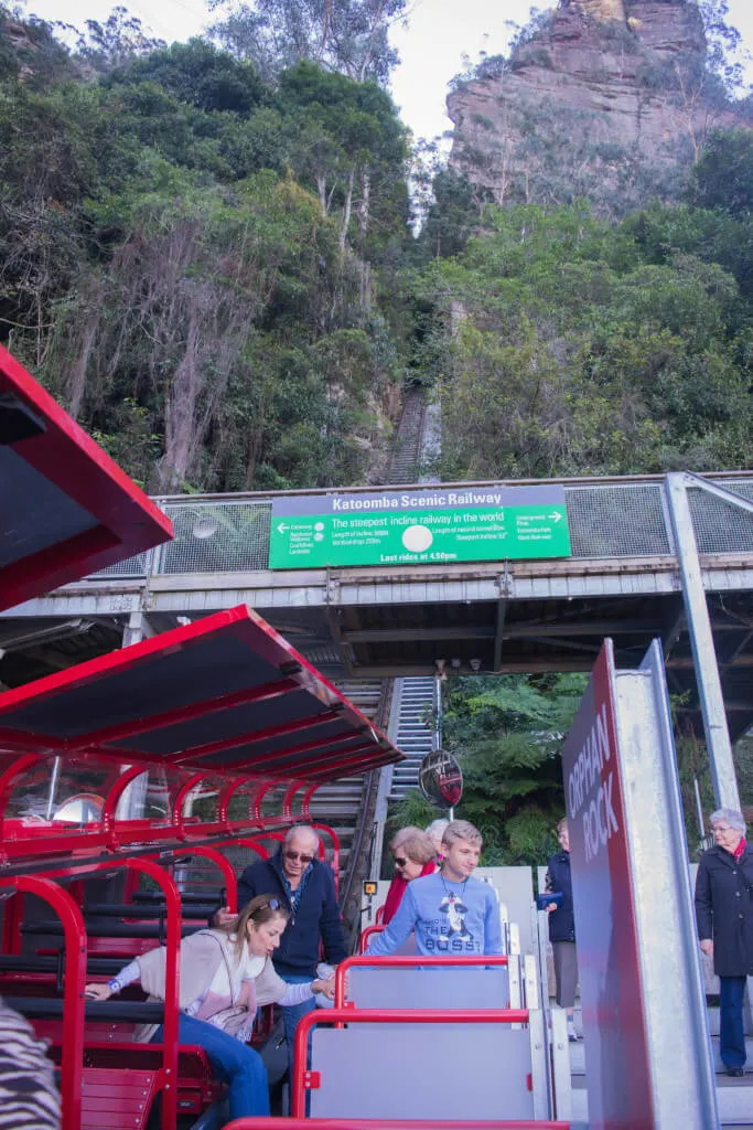 Blue Mountains Scenic World Steepest Railway