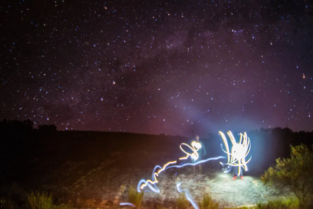 galaxy long exposure western australia