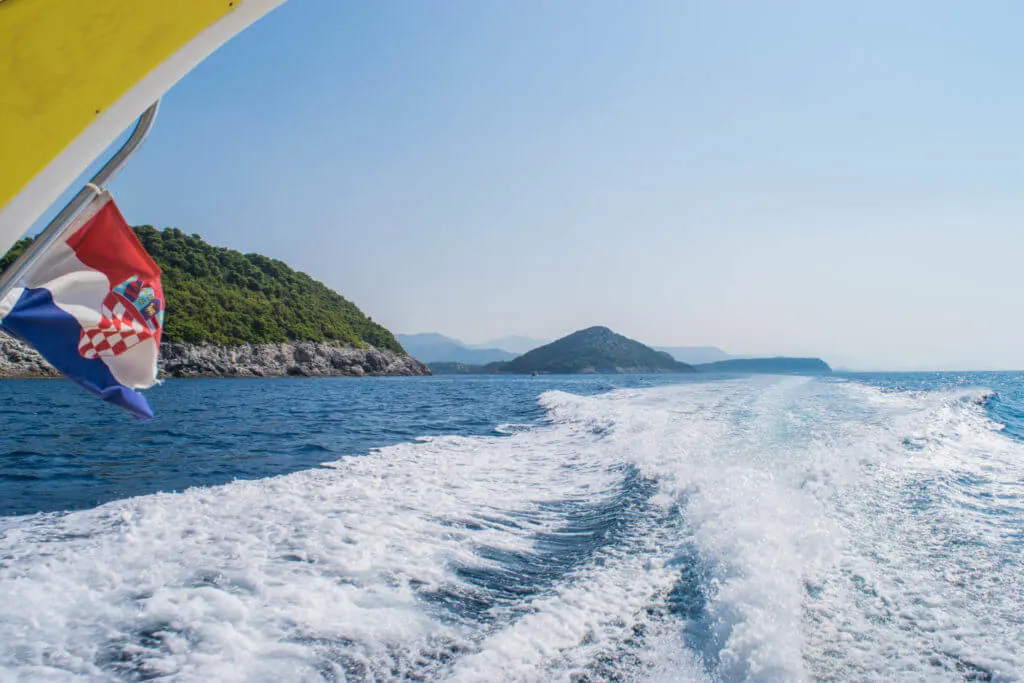 sailing Mljet Island 