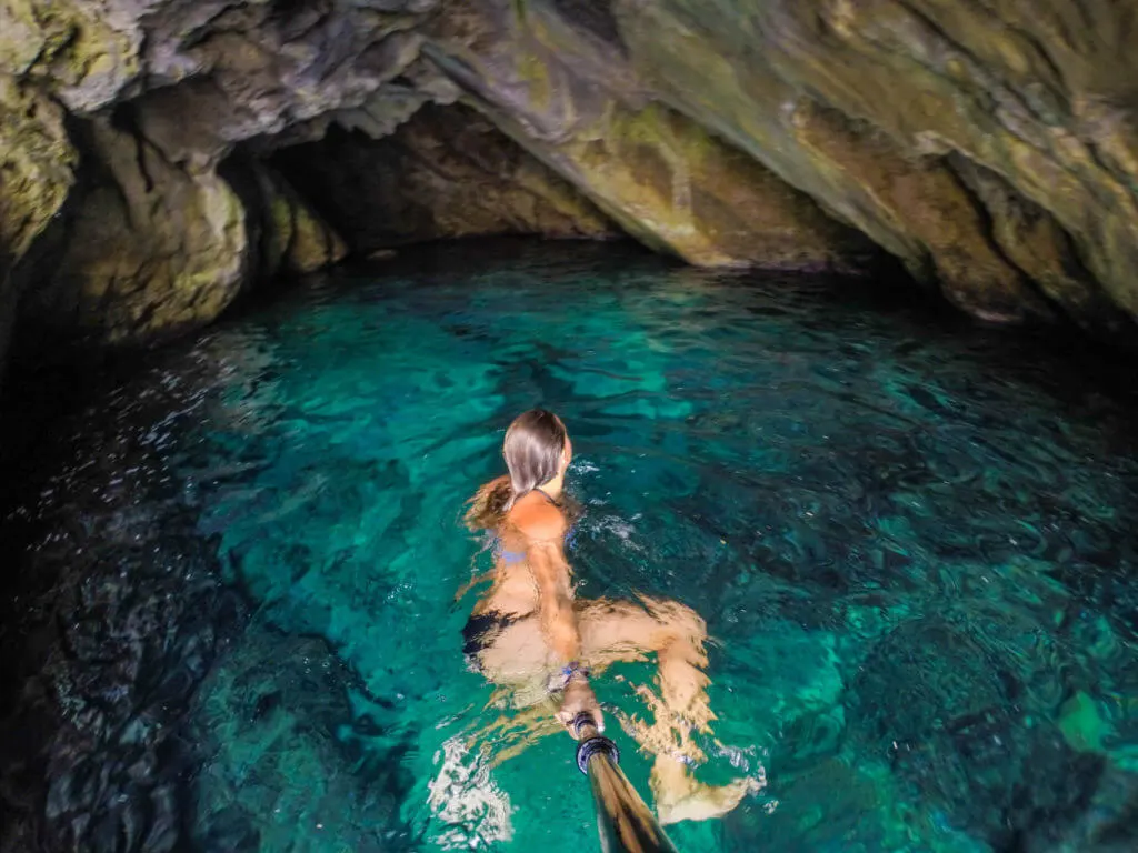 caves in dubrovnik