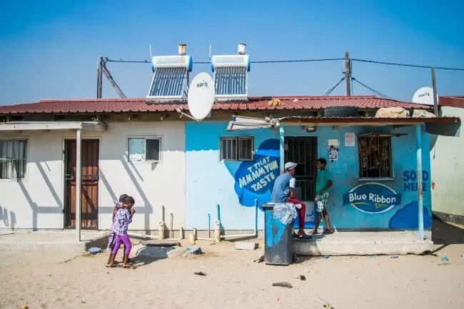Visiting a Township in Cape Town