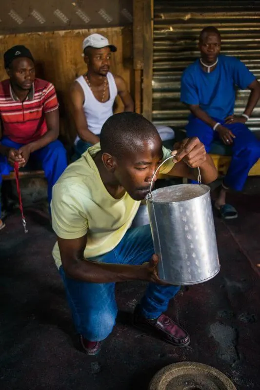 Visiting a Township in Cape Town brewing beer
