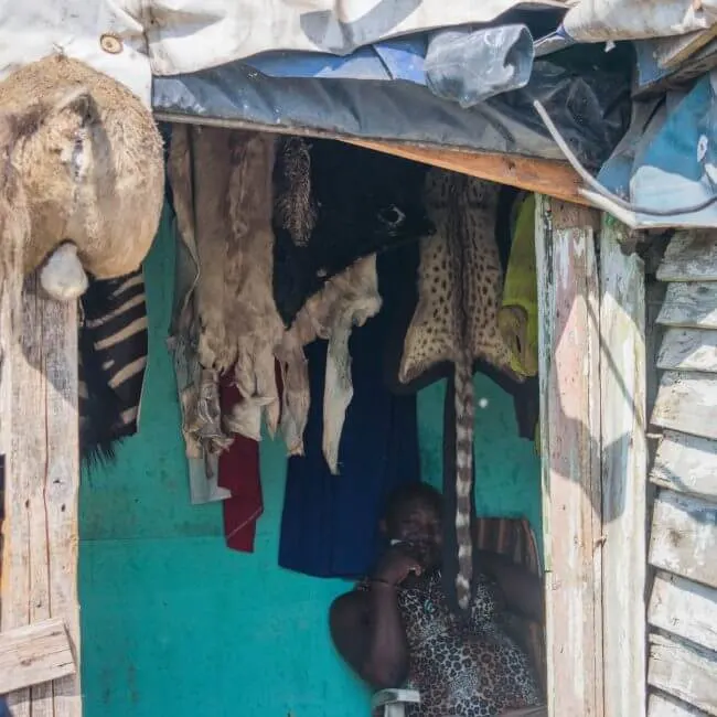 Visiting a Township in Cape Town