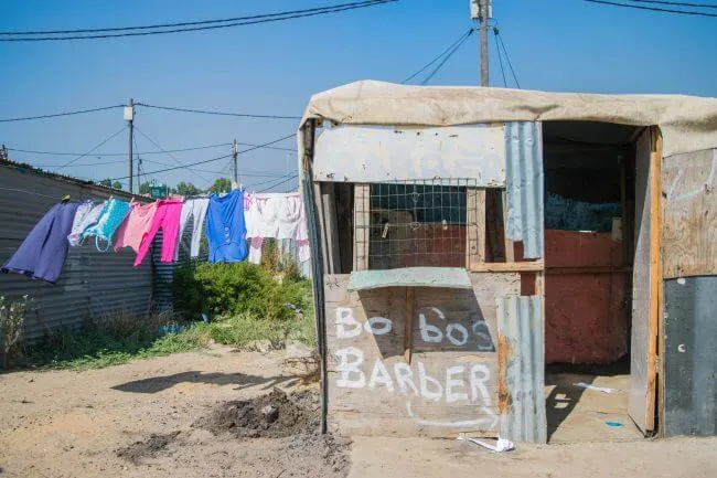 Visiting a Township in Cape Town