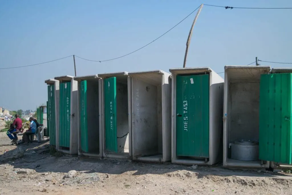Visiting a township in cape town