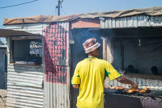 Visiting a Township in Cape Town