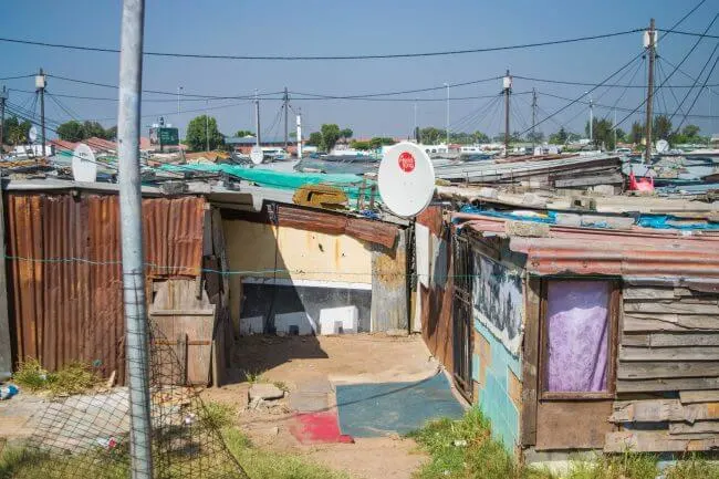 Visiting a Township in Cape Town