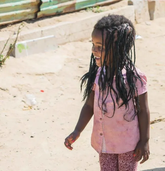 Visiting a Township in Cape Town