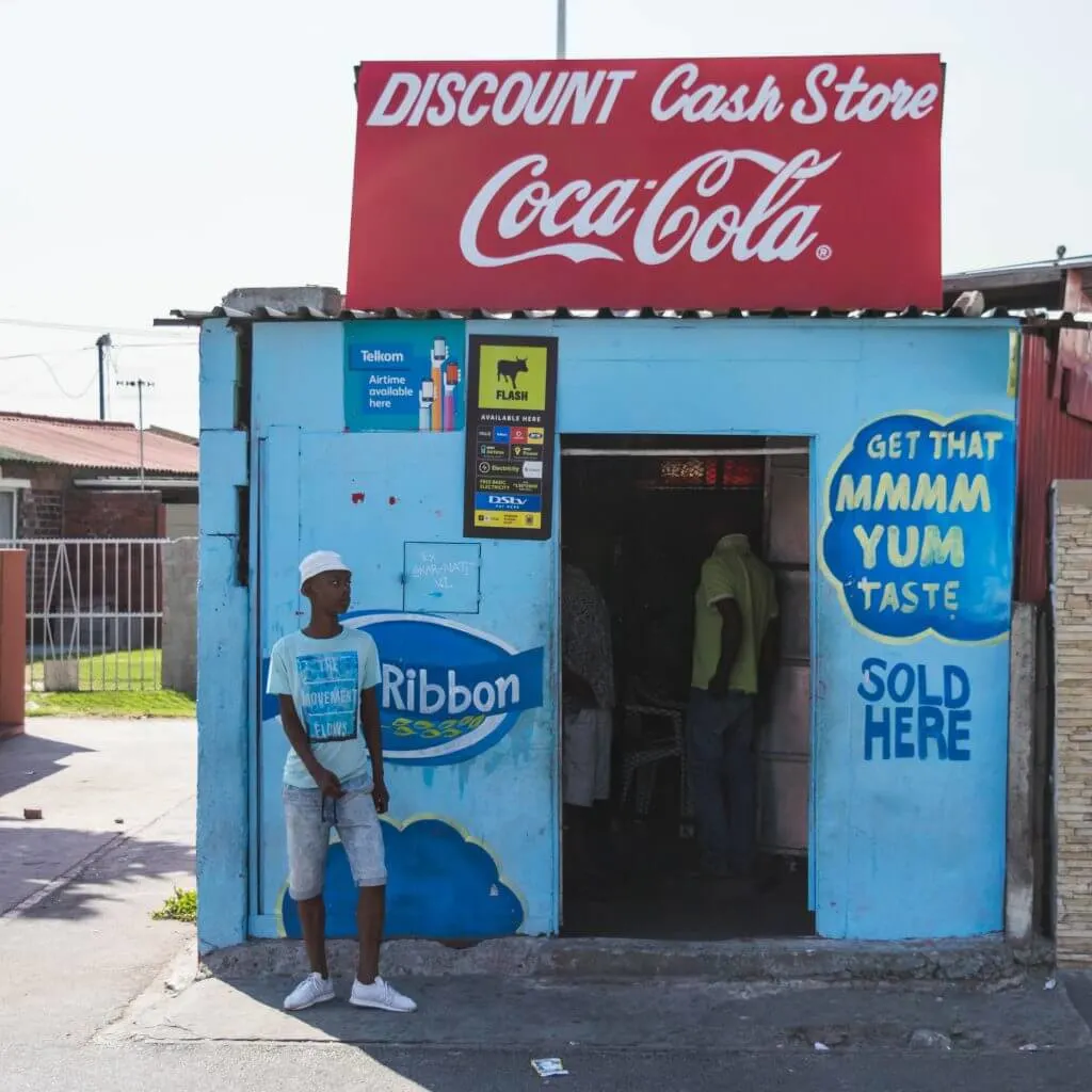 Visiting a township in cape town
