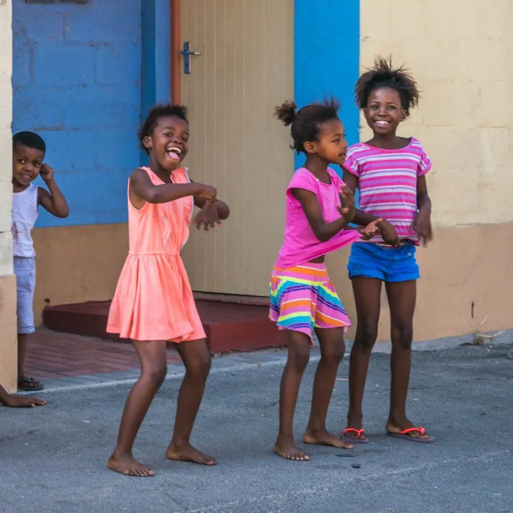 Visiting a township in cape town