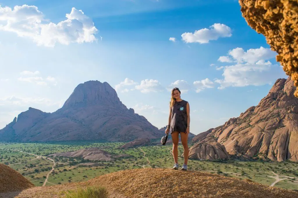 namibian road trip spitzkoppe national park camping