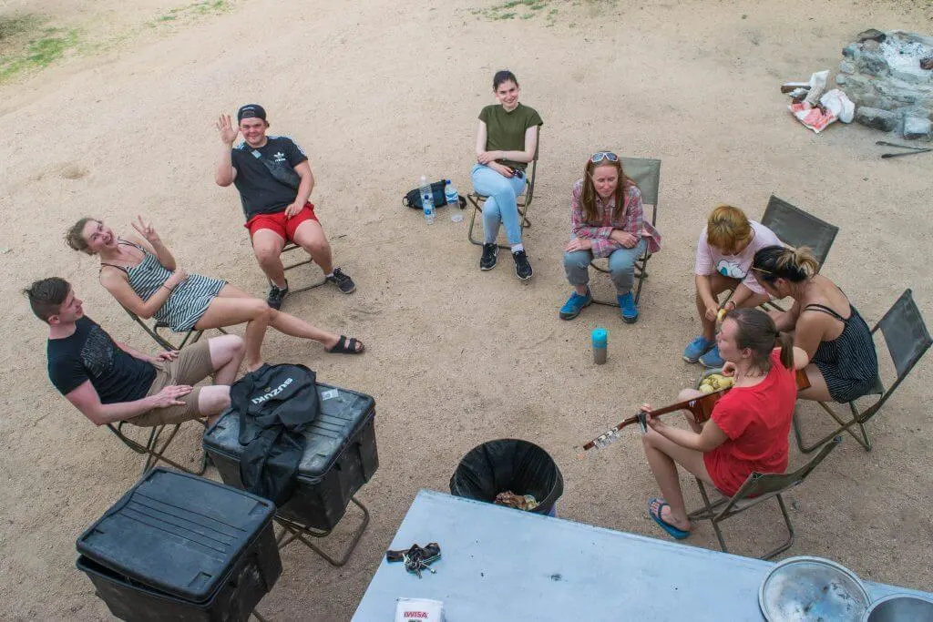 namibian road trip spitzkoppe national park camping