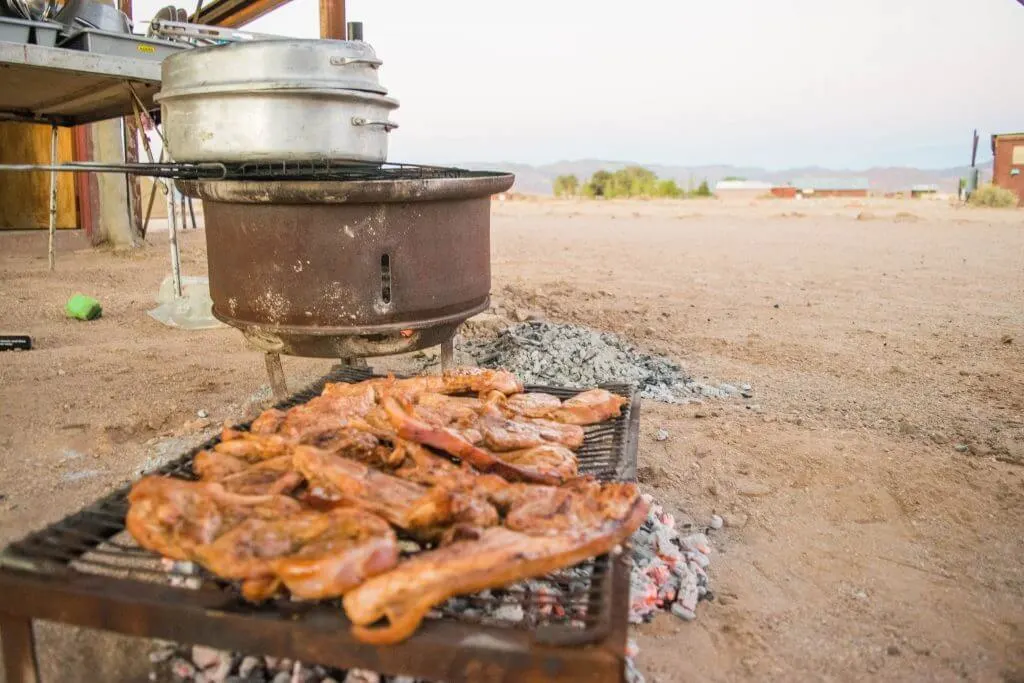 namibian road trip sossus desert camping braai