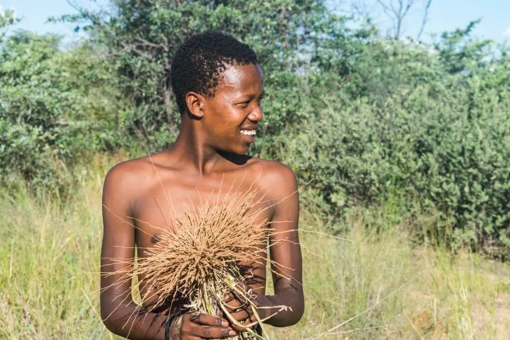 San Bushmen in Botswana