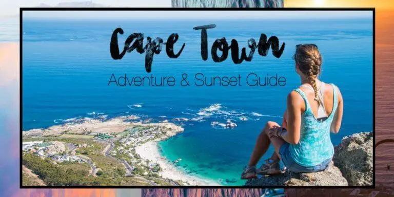 Guide to Cape Town Adventure & Sunset Guide Best places in CApe Town to ADventure, watch the sunset, restaurants, accomodation/hostels