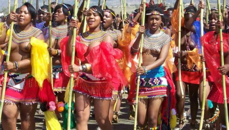 swaziland reed dance