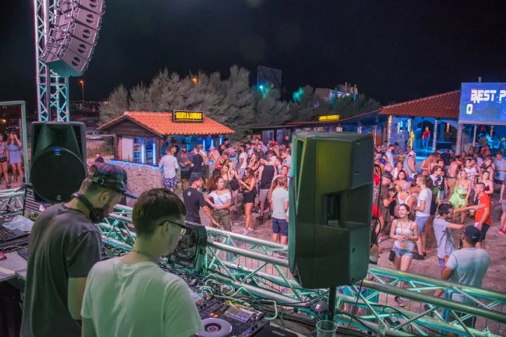 euphoria club zrce beach croatia