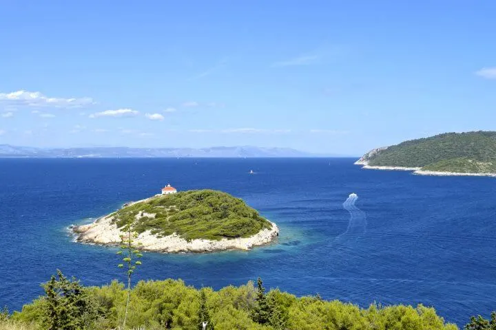 Vis Island Croatia Fort George view