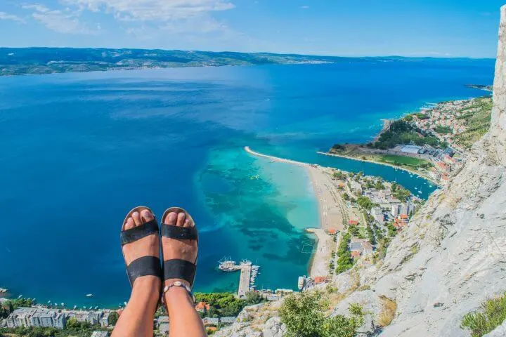 day trips from Split croatia omis hike canyoning zip lining river rafting