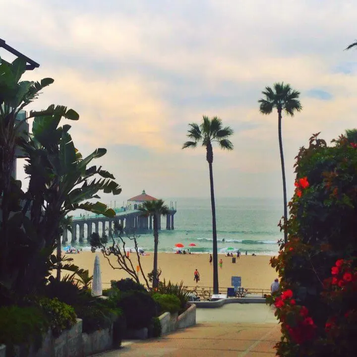 manhattan beach sunset california los angeles quotes and Instagram captions