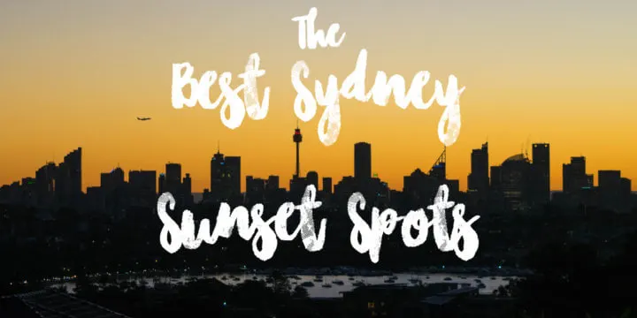 Best Sydney Sunset Spots