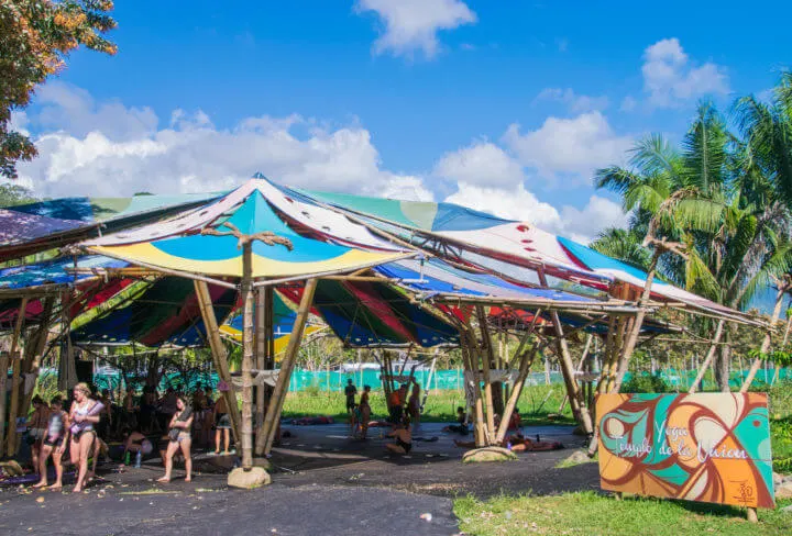 Envision Festival Guide Review yoga temple