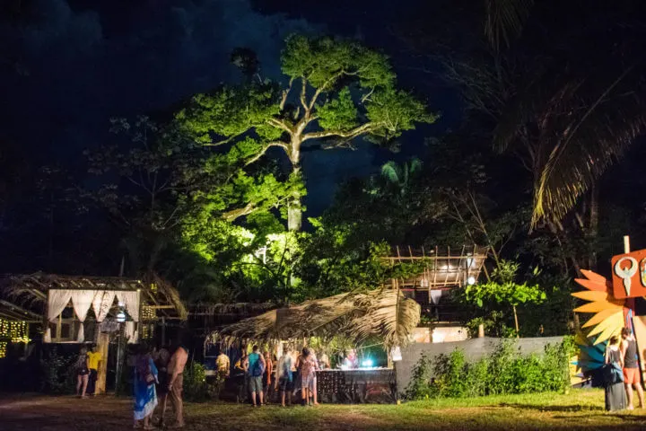 Envision Festival Guide Review VIP cabanas envision venue tree of life