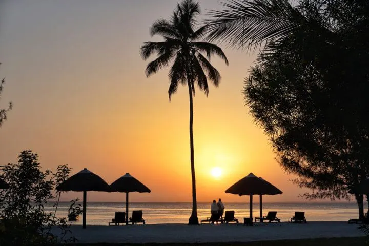 african sunsets zanzibar beach sunset resort