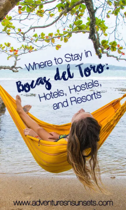 Where to stay in Bocas del Toro for every type of traveler! Including Bocas del Toro hostels for backpackers, and Bocas del Toro hotels and resorts for everyone else! I spend quite a few weeks exploring this caribbean paradise on the coast of Panama, and was able to experience LOTS of different accommodation options!