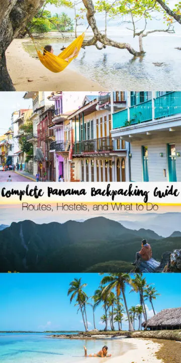 Complete Panama Backpacking guide - with routes, and itinerary, hostels to stay in, and what to do! #Panama #travel #backpacking #backpacker #travel #backpackingcentralamerica #centralamerica