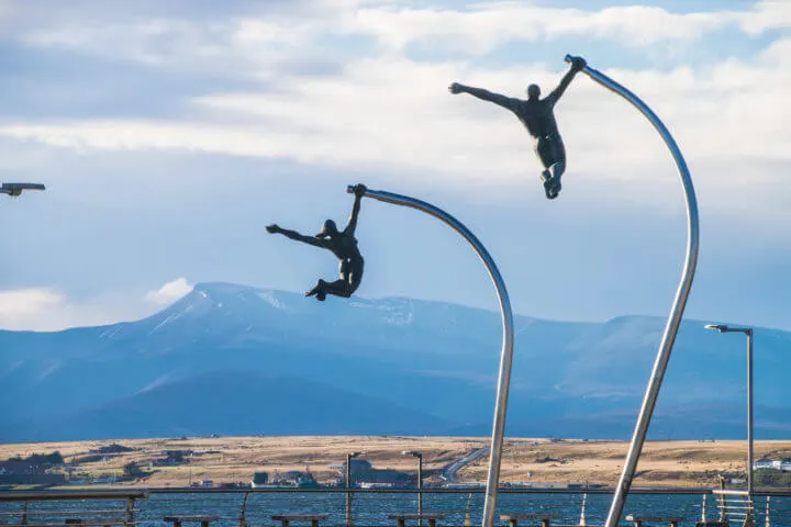 Puerto Natales sculptures