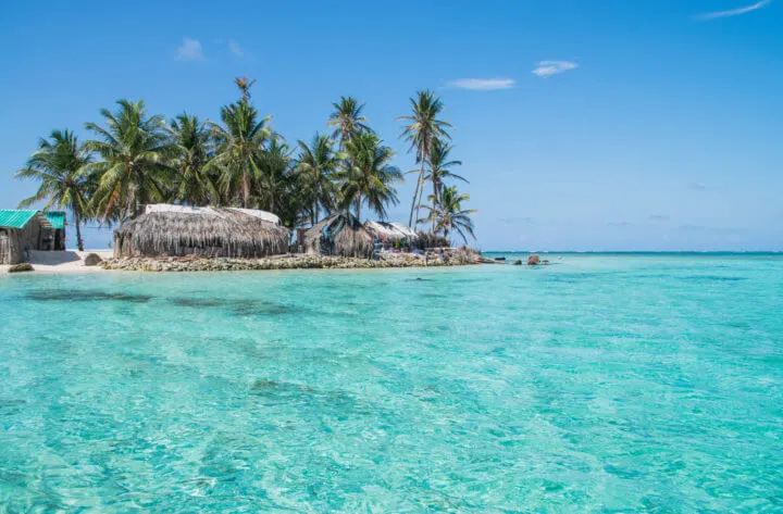 speedboat or sailing panama to colombia san blas sailing islands