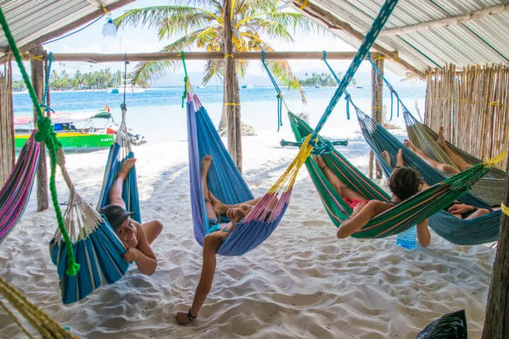 hammocks san blas sailing accommodation adventures sailing panama to colombia